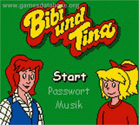 Cover Bibi und Tina - Fohlen Felix in Gefahr for Game Boy Color